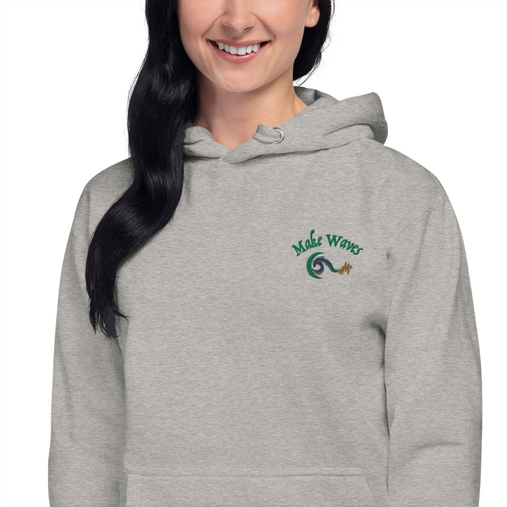 Make Waves 2 | Unisex Embroidered Hoodie