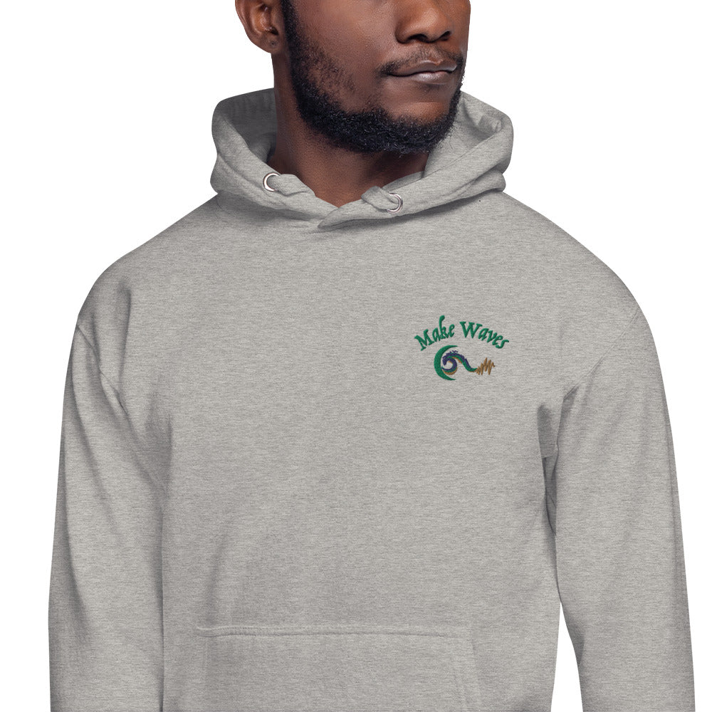 Make Waves 2 | Unisex Embroidered Hoodie