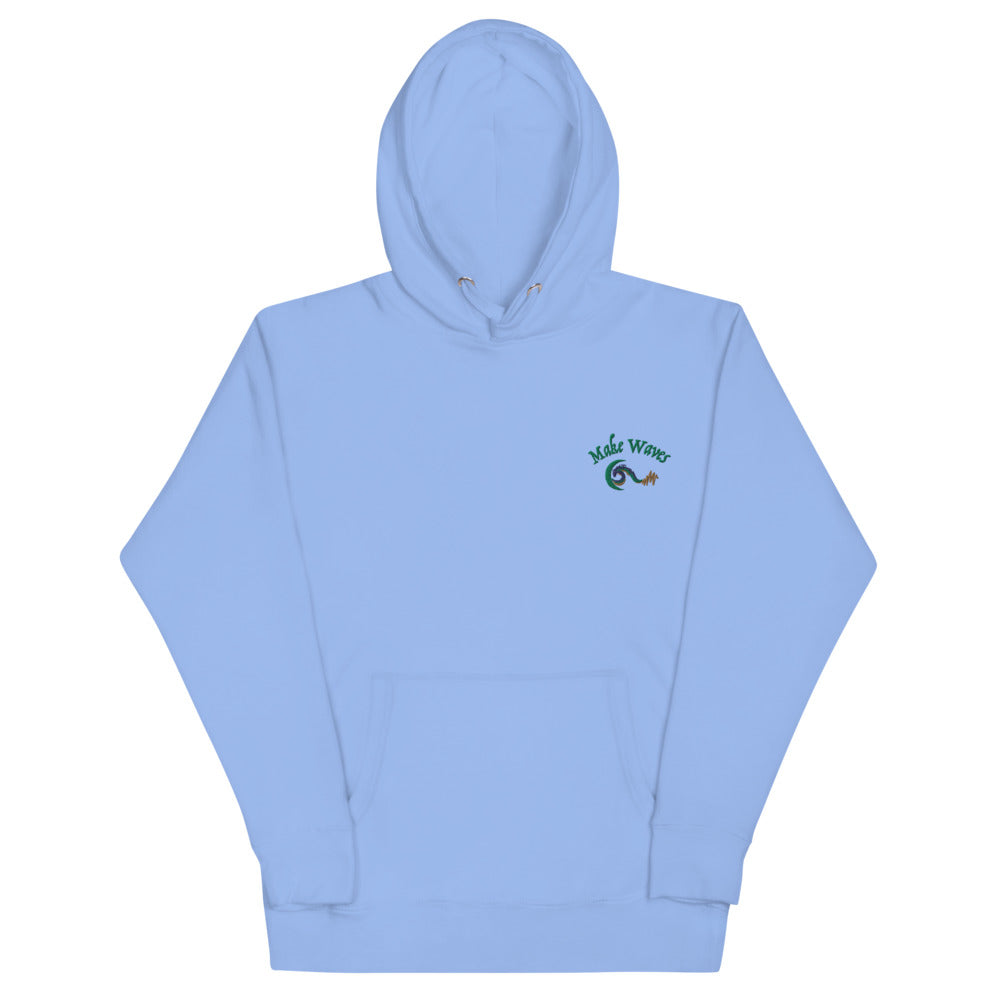 Make Waves 2 | Unisex Embroidered Hoodie