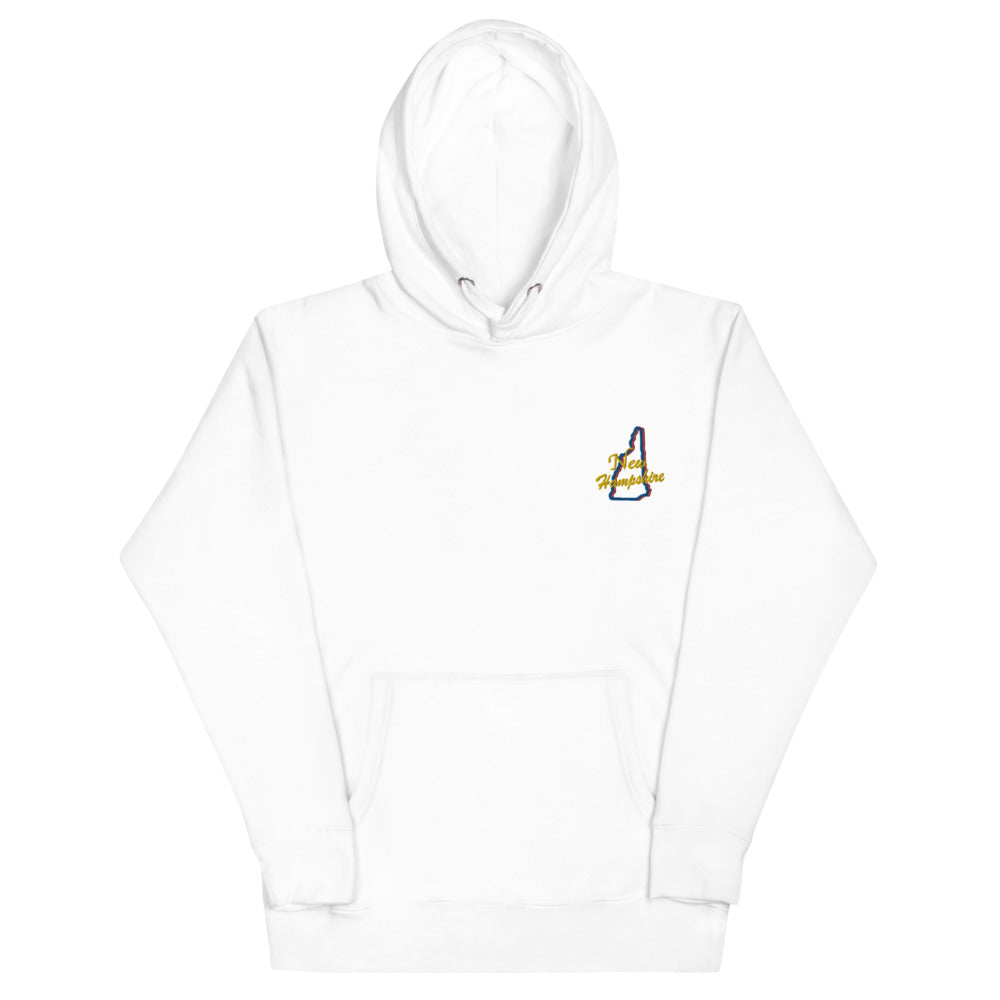 New Hampshire | Embroidered Hoodie