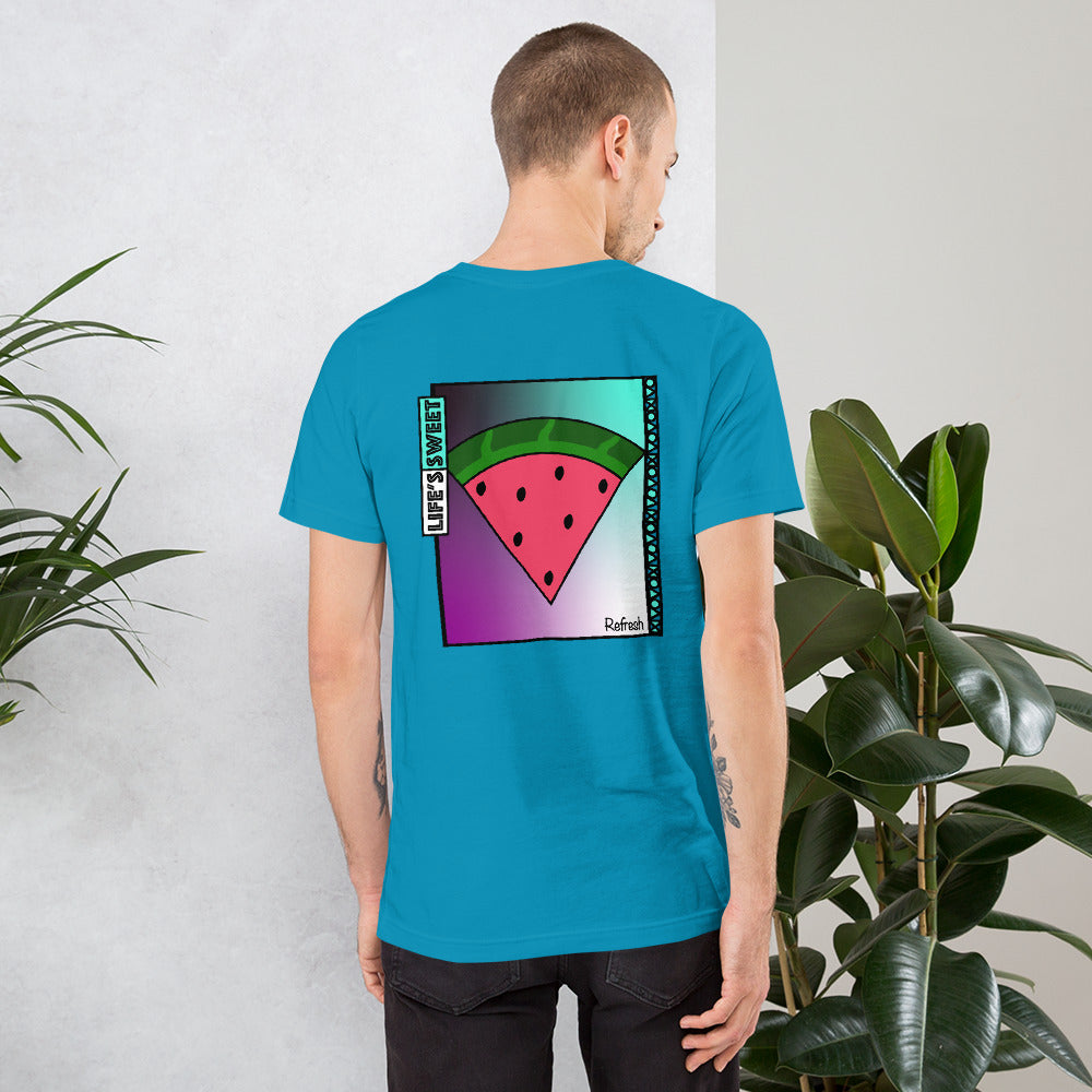 Watermelon "Refresh" | Short-Sleeve Unisex T-Shirt