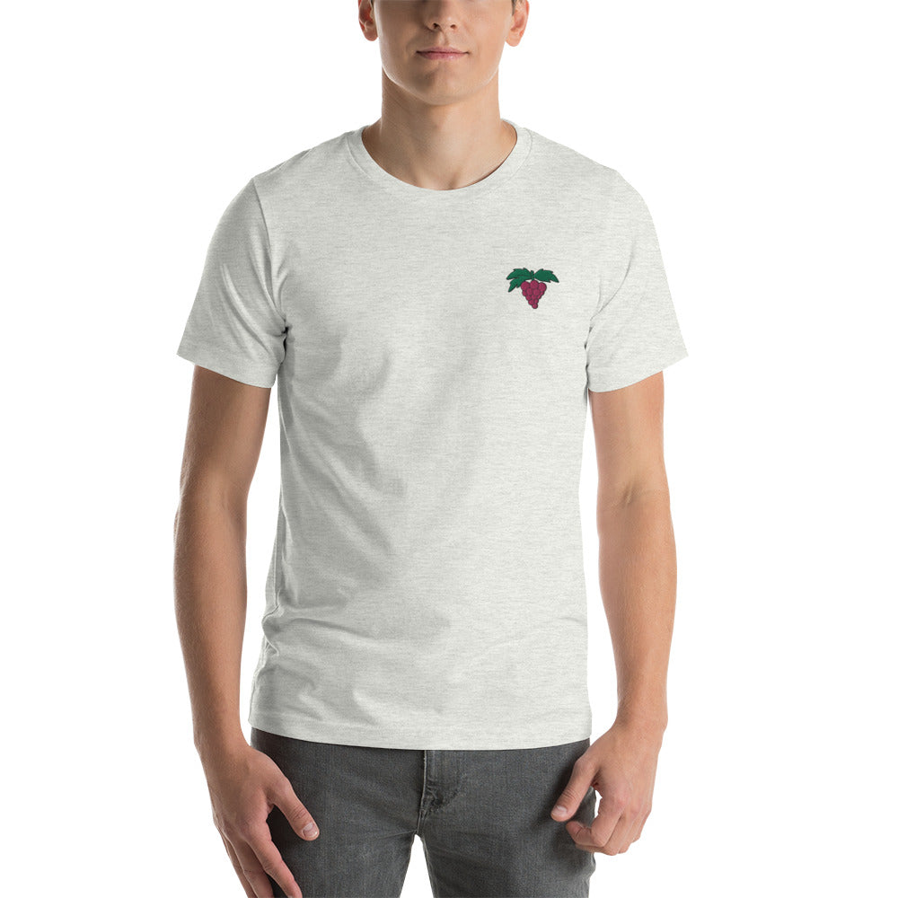 Grapes | Embroidered T-Shirt