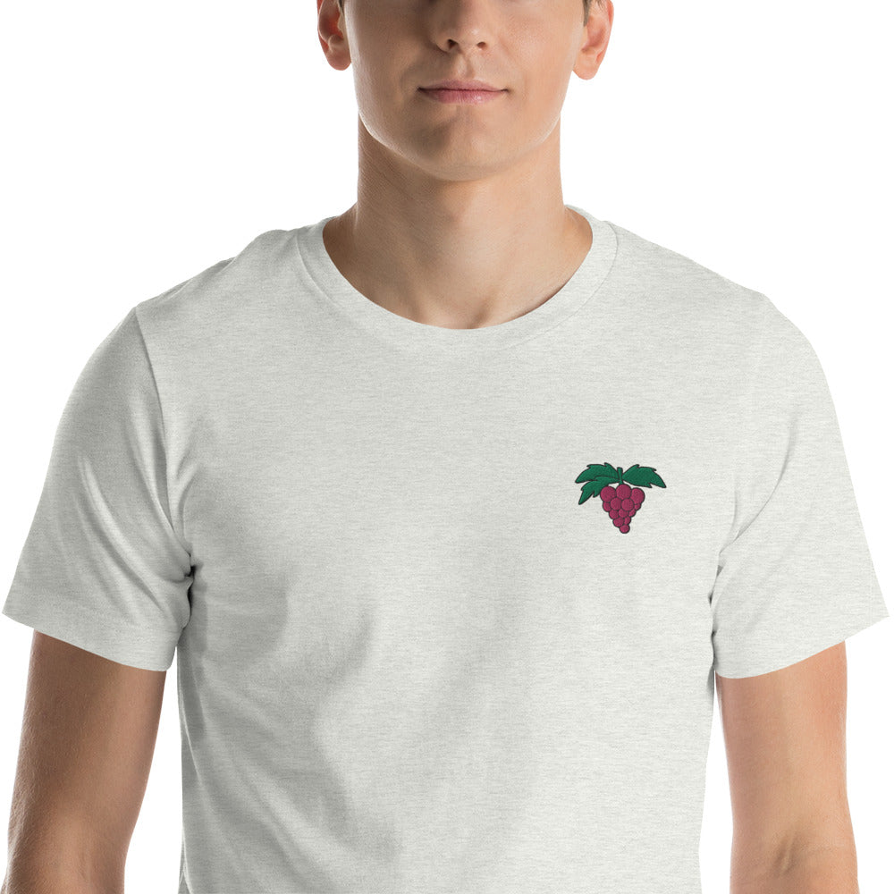 Grapes | Embroidered T-Shirt