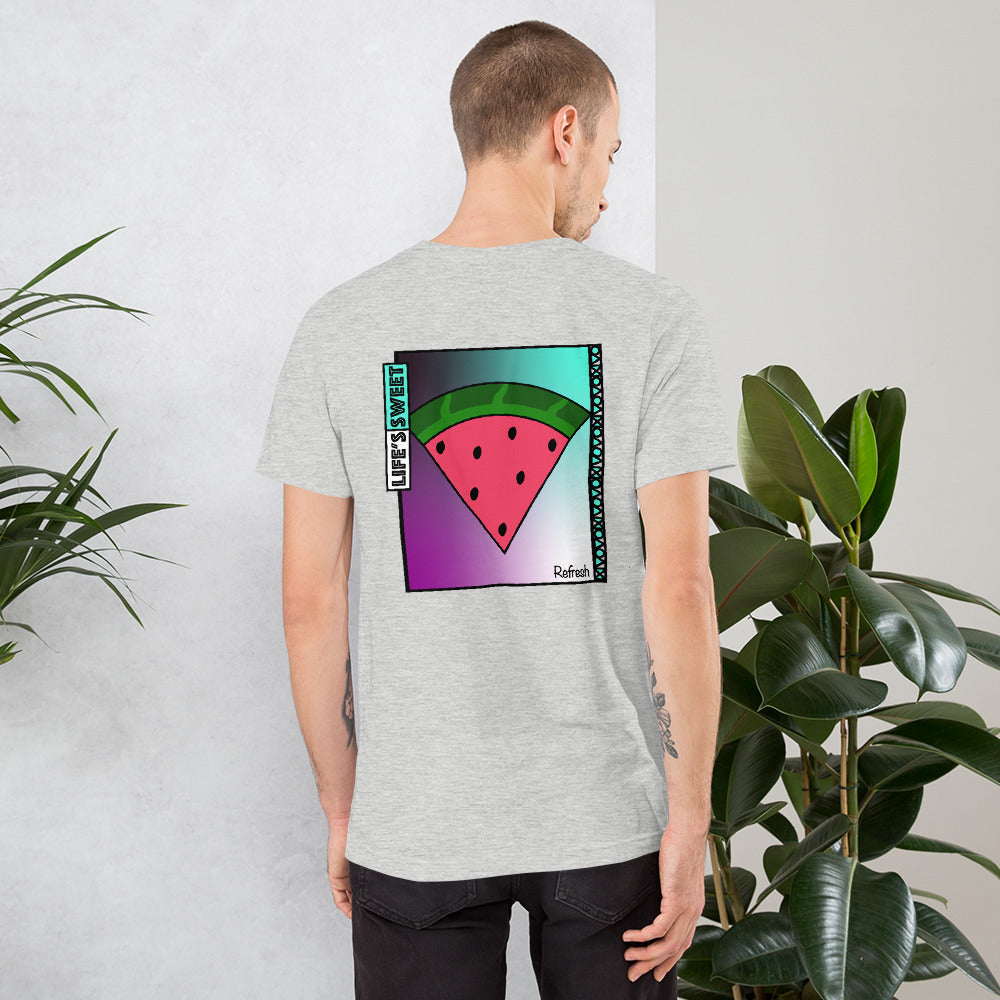 Watermelon "Refresh" | Short-Sleeve Unisex T-Shirt