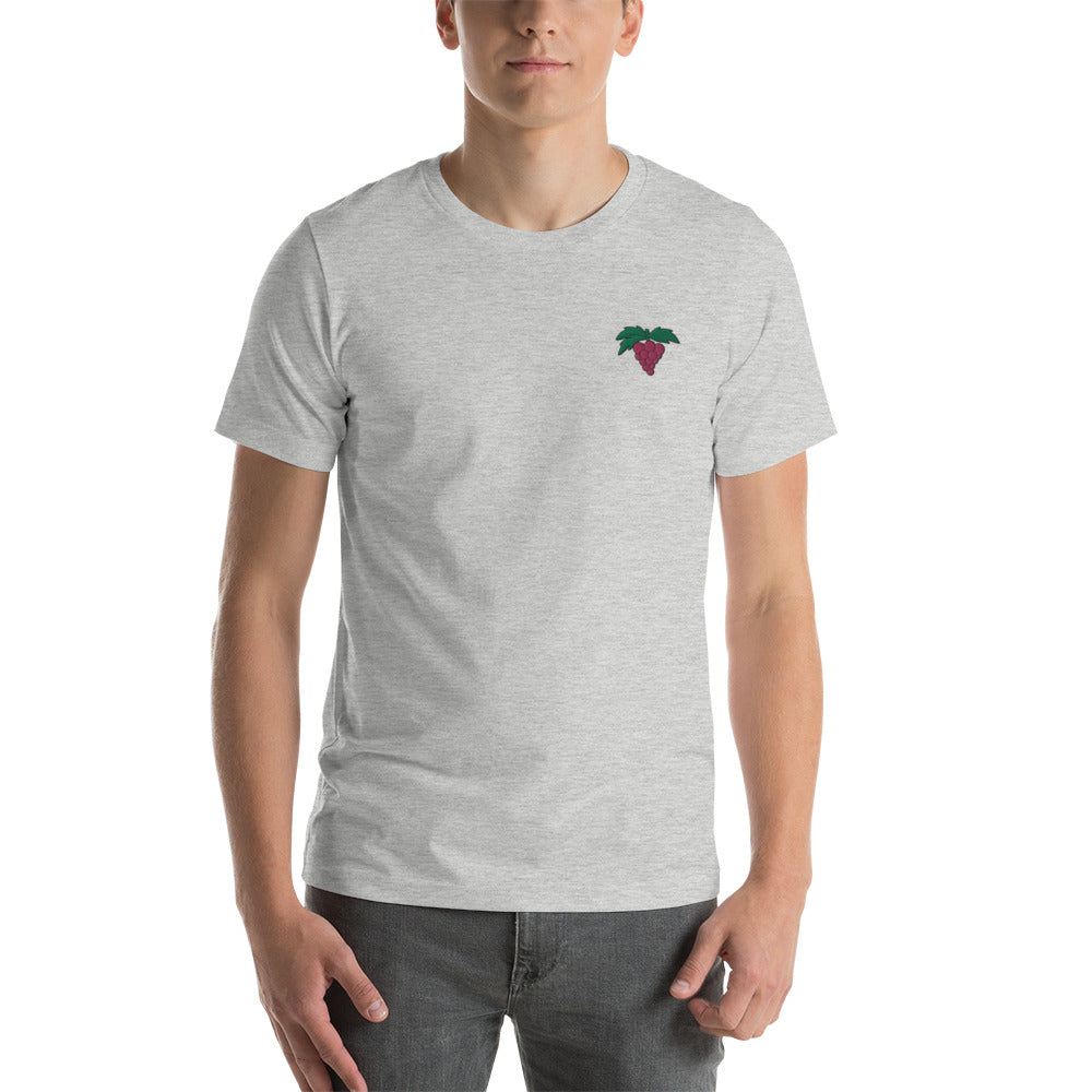 Grapes | Embroidered T-Shirt