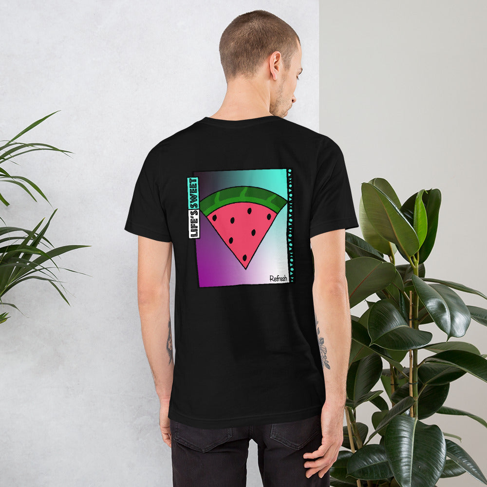 Watermelon "Refresh" | Short-Sleeve Unisex T-Shirt