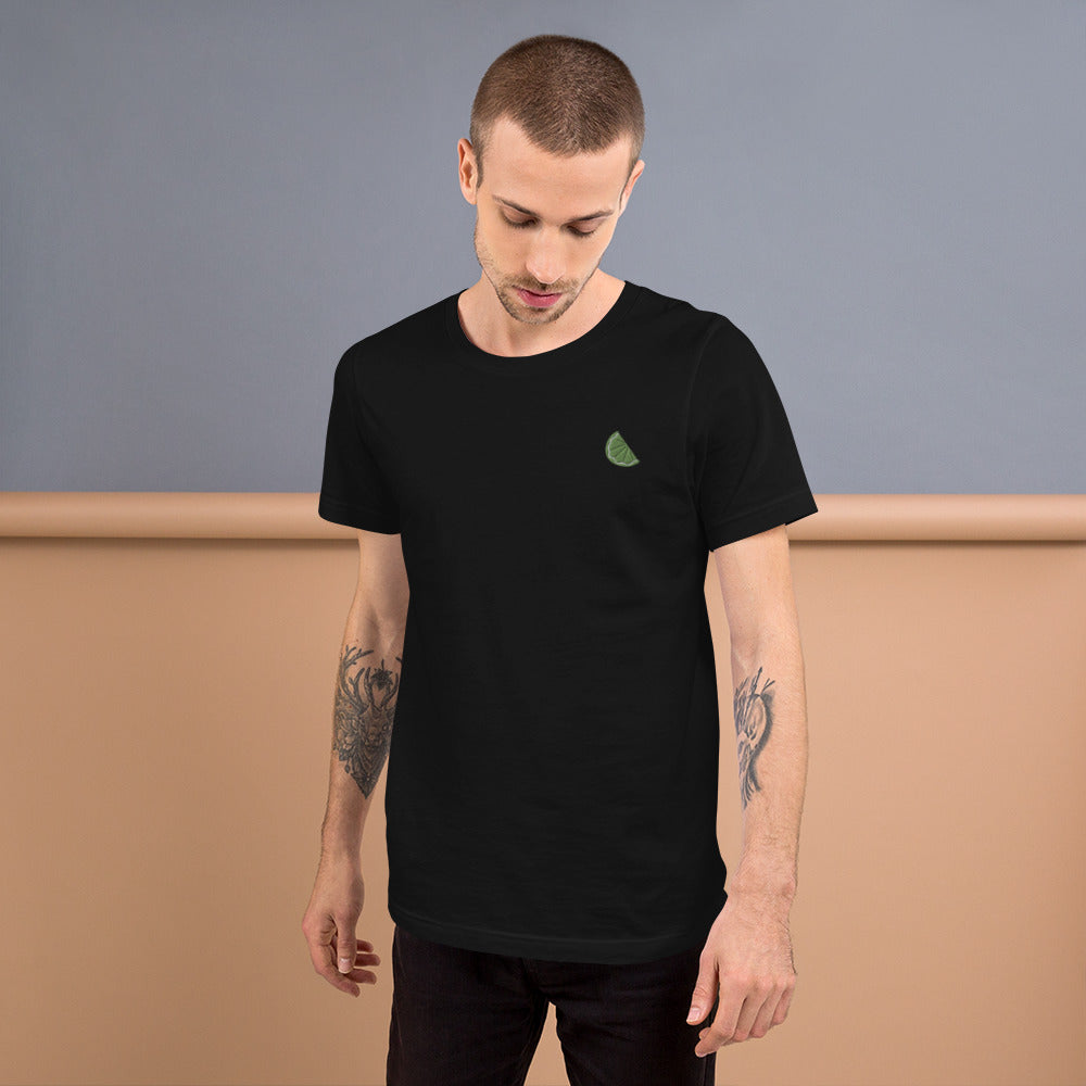 Lime | Embroidered T-Shirt