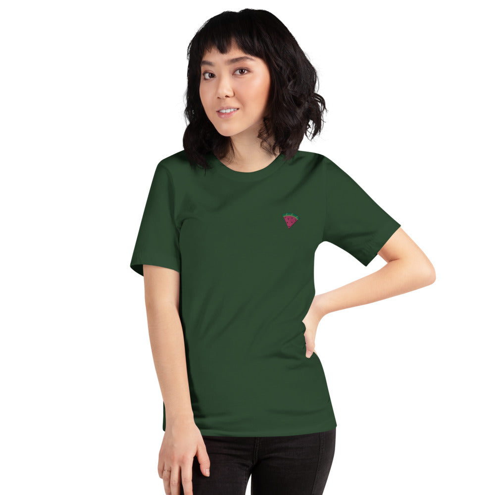 Watermelon | Embroidered Unisex T-Shirt
