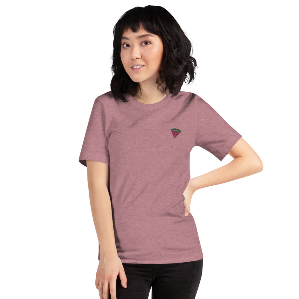 Watermelon | Embroidered Unisex T-Shirt