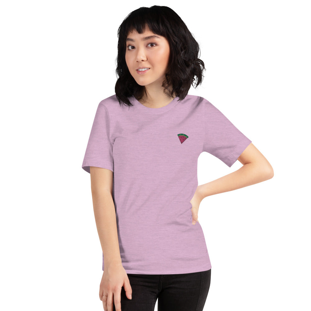 Watermelon | Embroidered Unisex T-Shirt