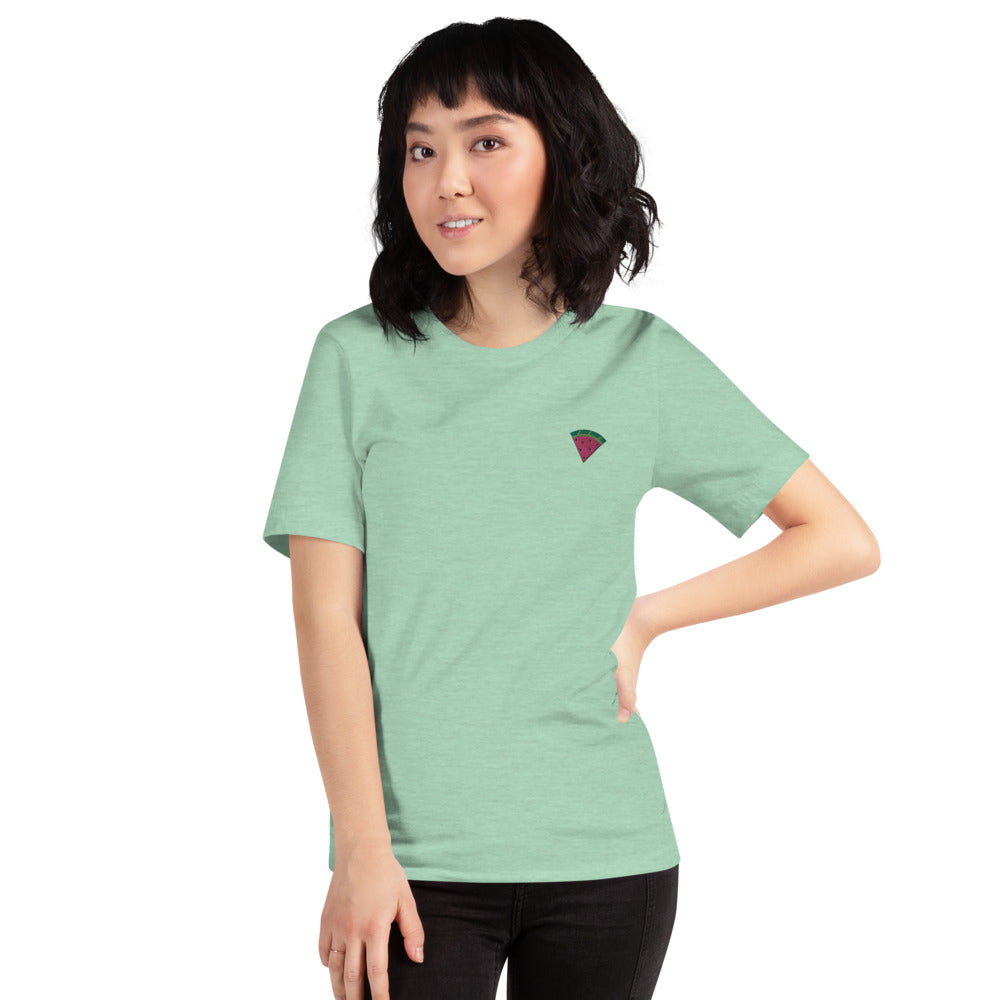 Watermelon | Embroidered Unisex T-Shirt