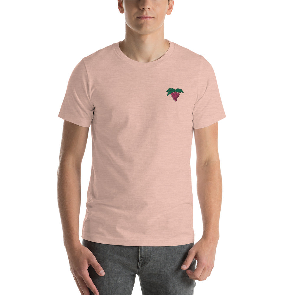 Grapes | Embroidered T-Shirt