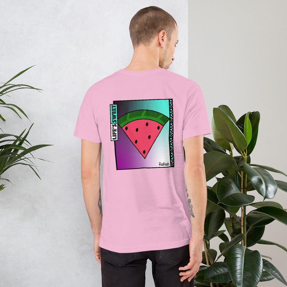 Watermelon "Refresh" | Short-Sleeve Unisex T-Shirt