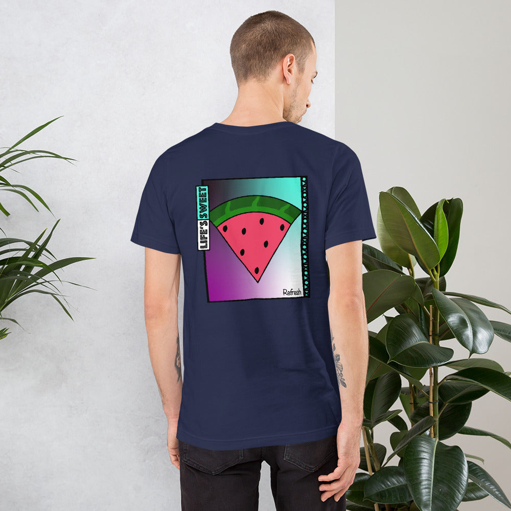 Watermelon "Refresh" | Short-Sleeve Unisex T-Shirt