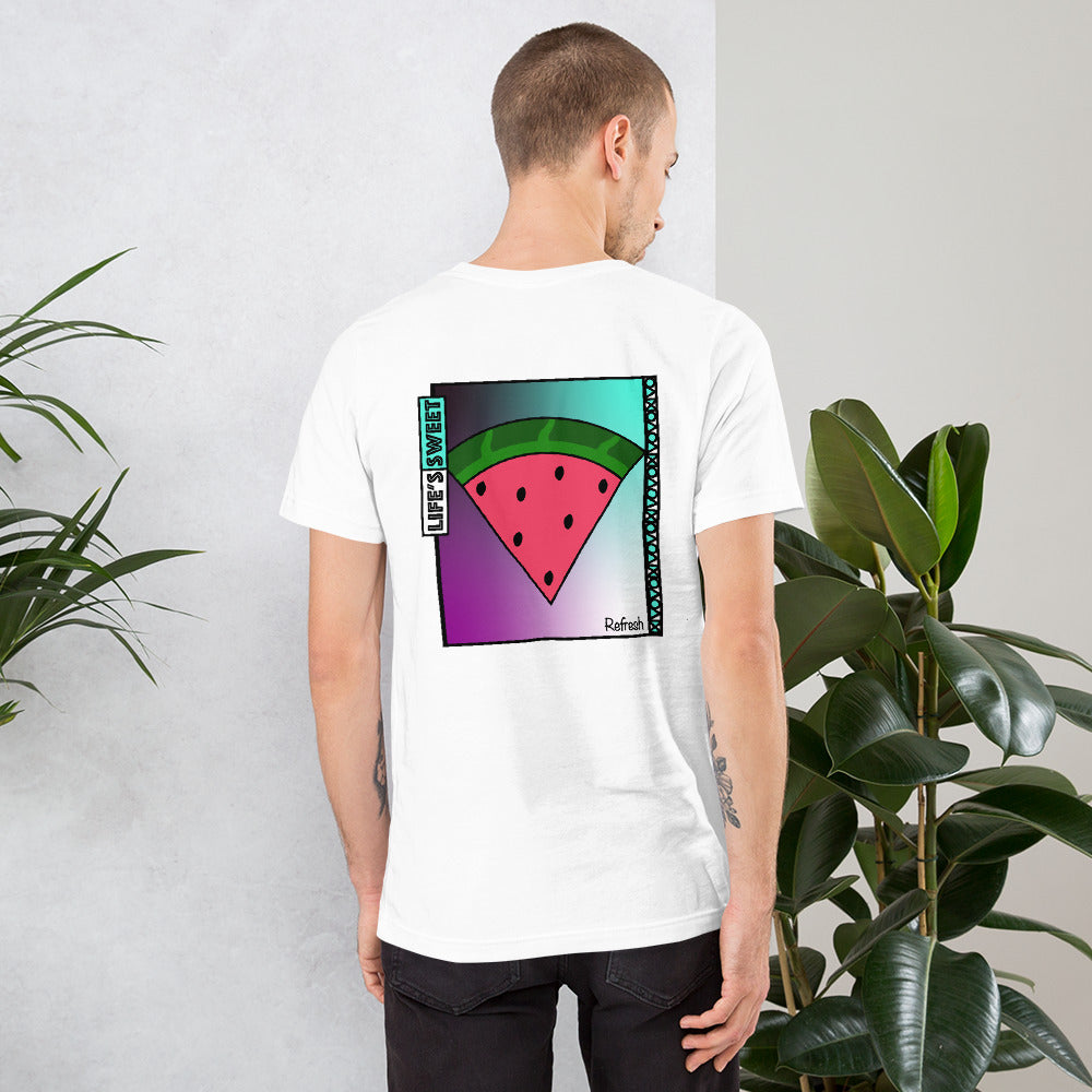 Watermelon "Refresh" | Short-Sleeve Unisex T-Shirt