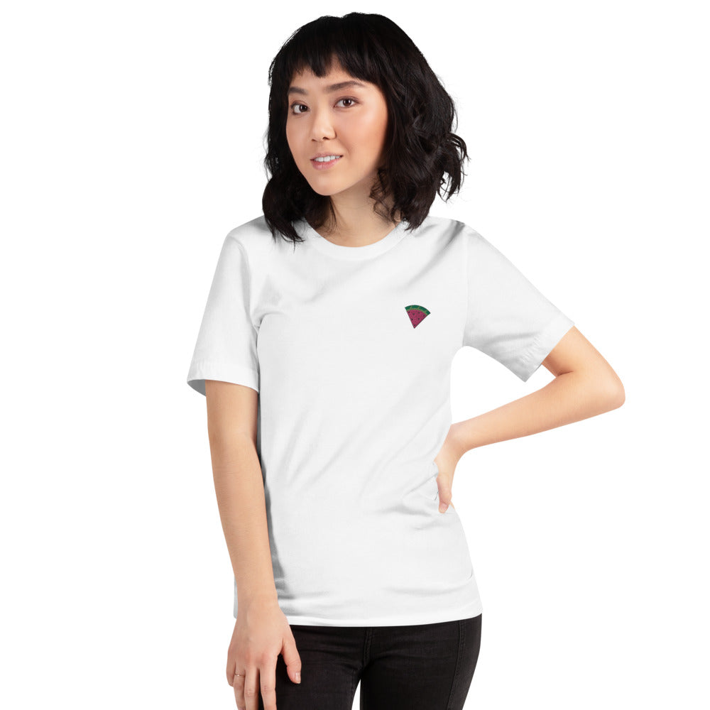 Watermelon | Embroidered Unisex T-Shirt