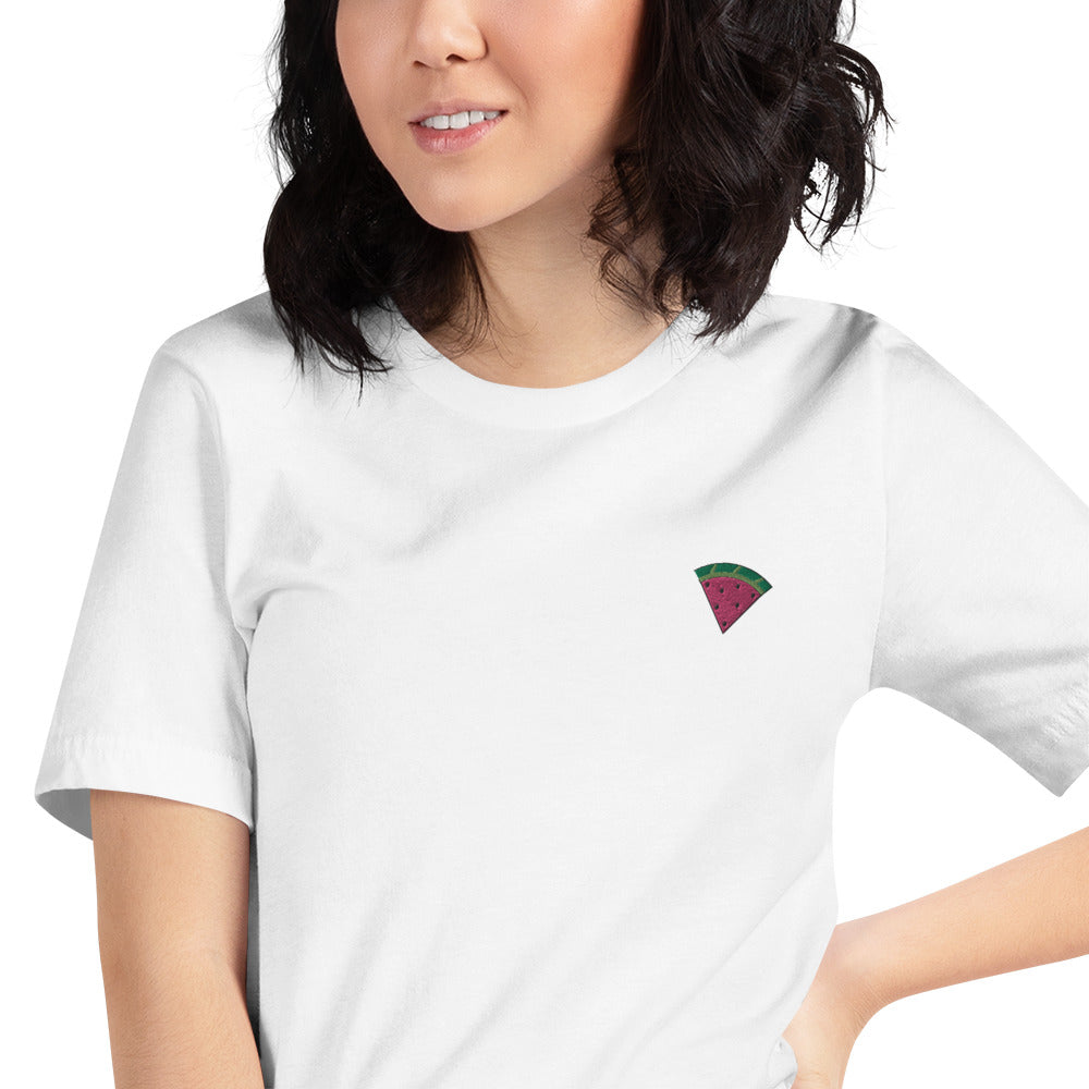 Watermelon | Embroidered Unisex T-Shirt