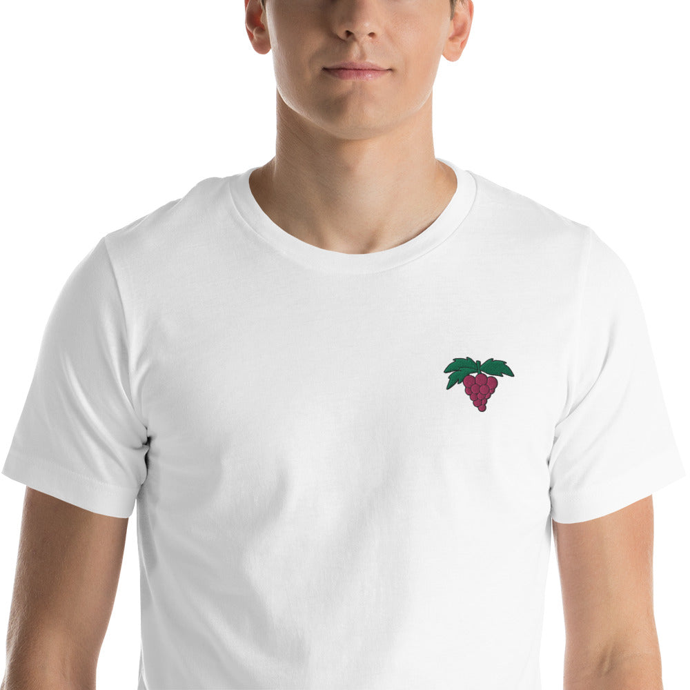 Grapes | Embroidered T-Shirt