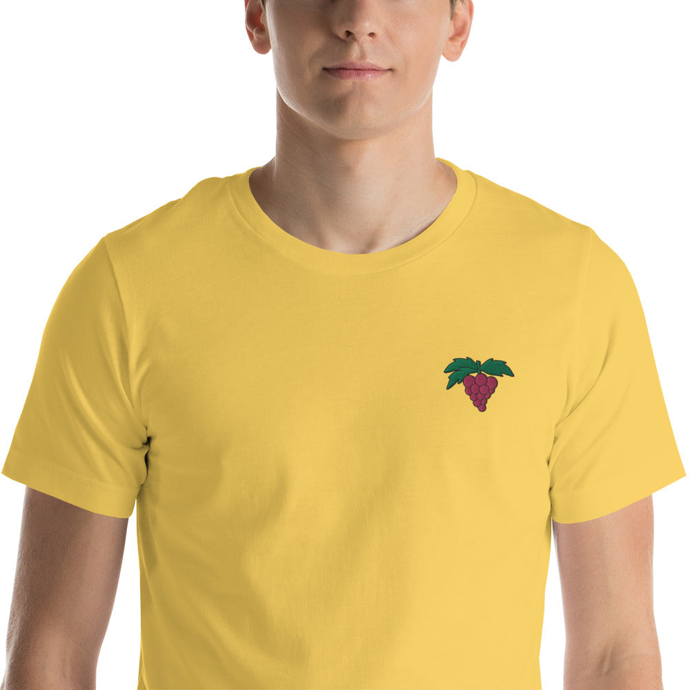 Grapes | Embroidered T-Shirt