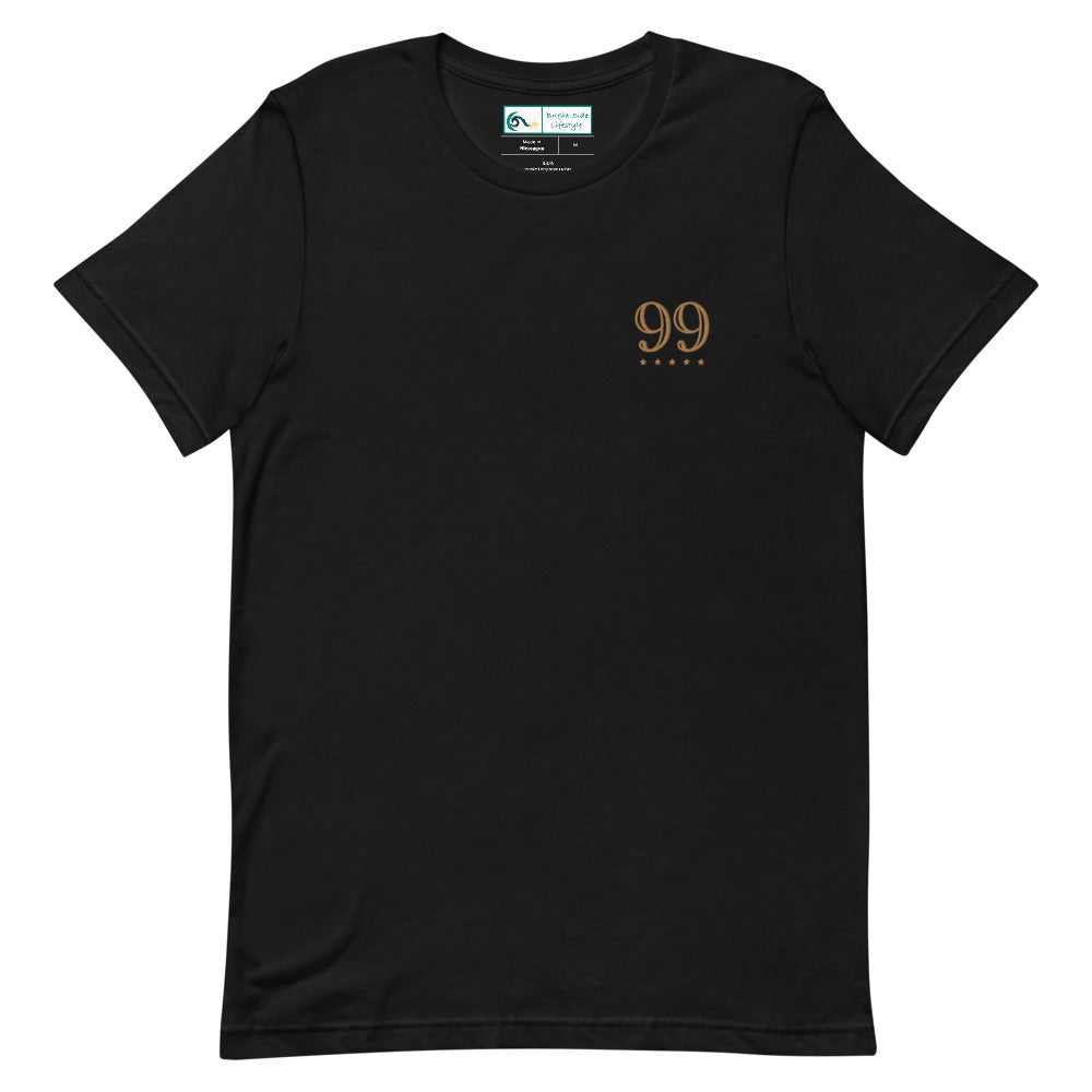 Imperfectly Perfect | Embroidered Short-Sleeve Unisex T-Shirt