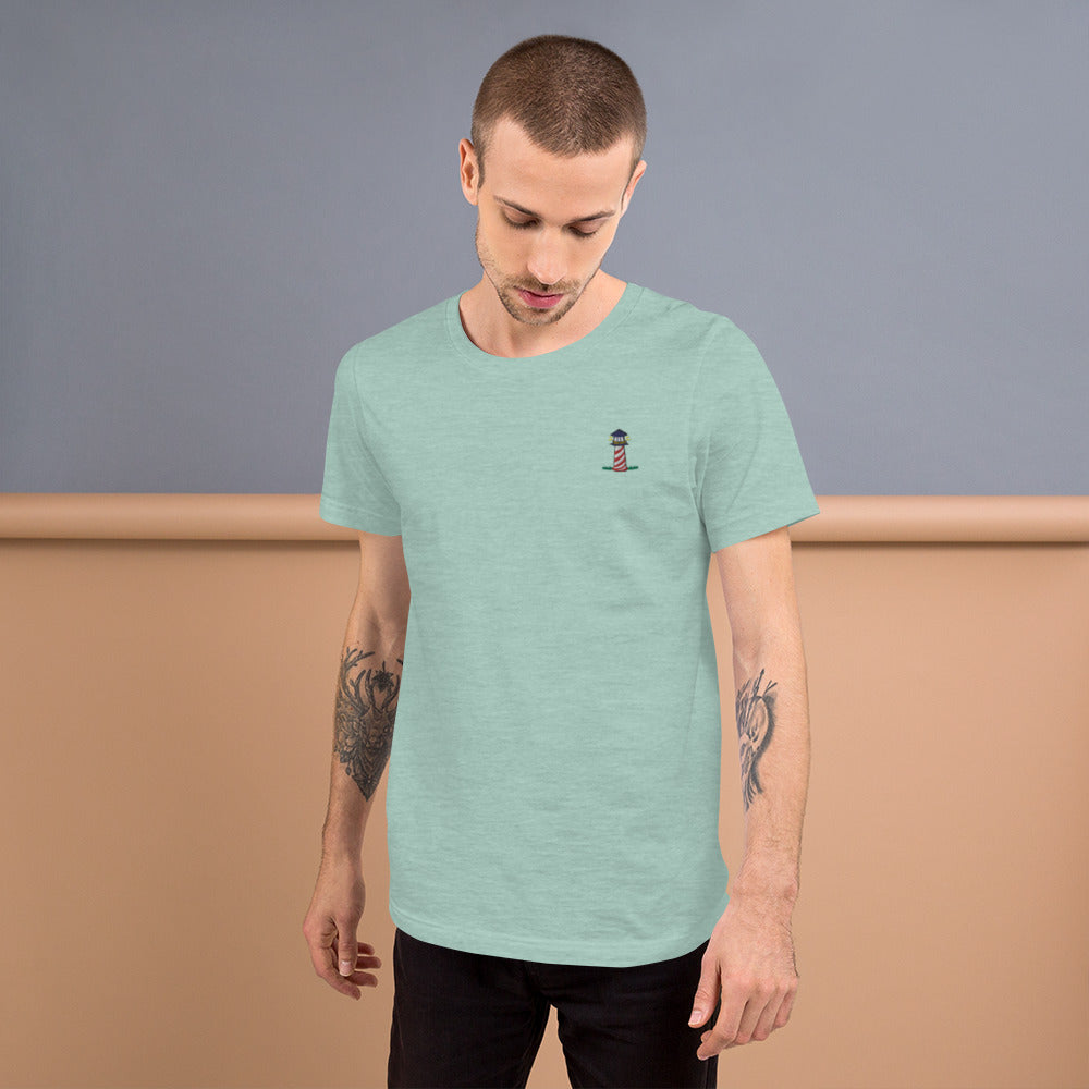 Lighthouse | Embroidered Unisex Tee