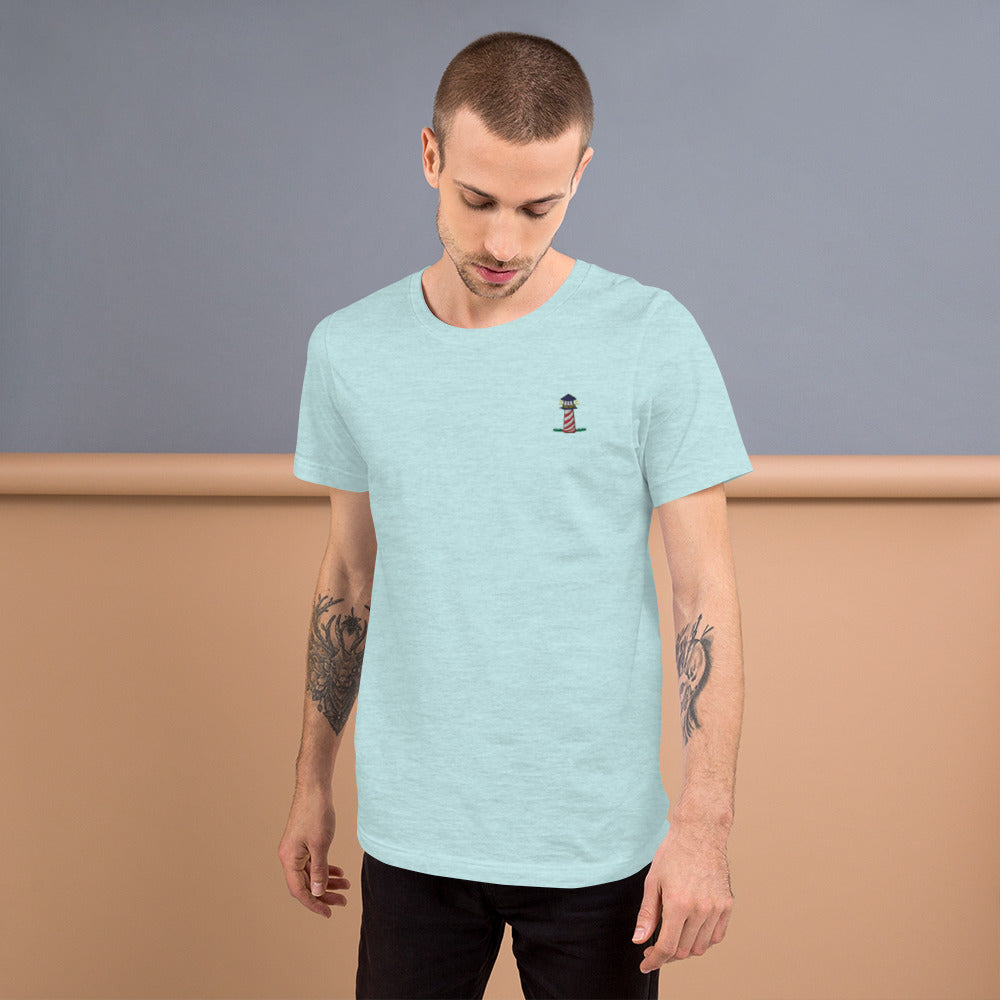 Lighthouse | Embroidered Unisex Tee