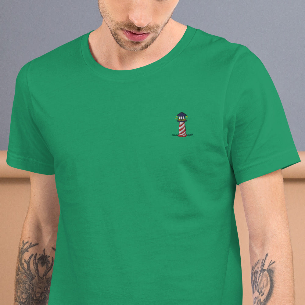 Lighthouse | Embroidered Unisex Tee