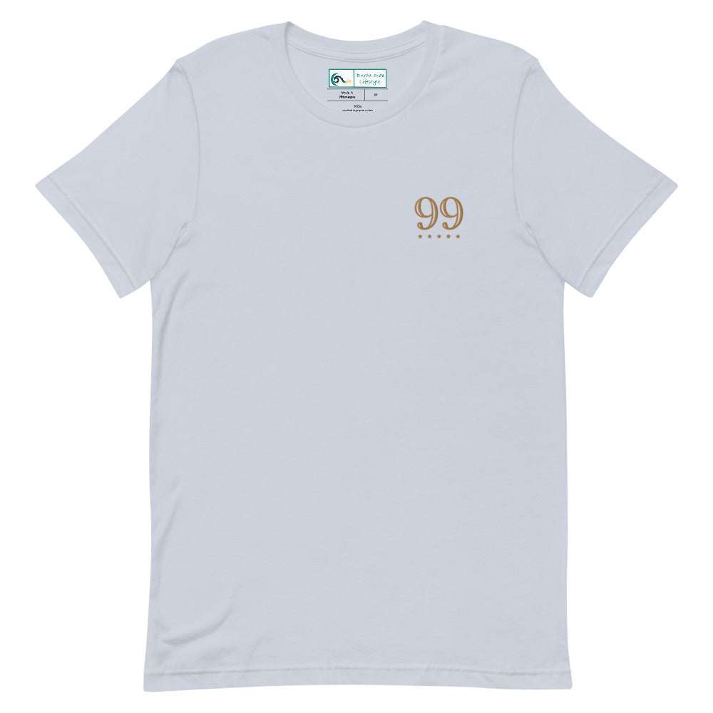 Imperfectly Perfect | Embroidered Short-Sleeve Unisex T-Shirt