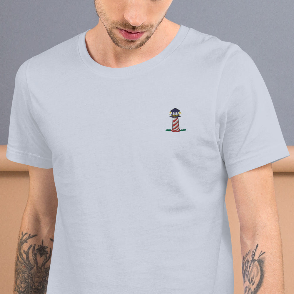 Lighthouse | Embroidered Unisex Tee