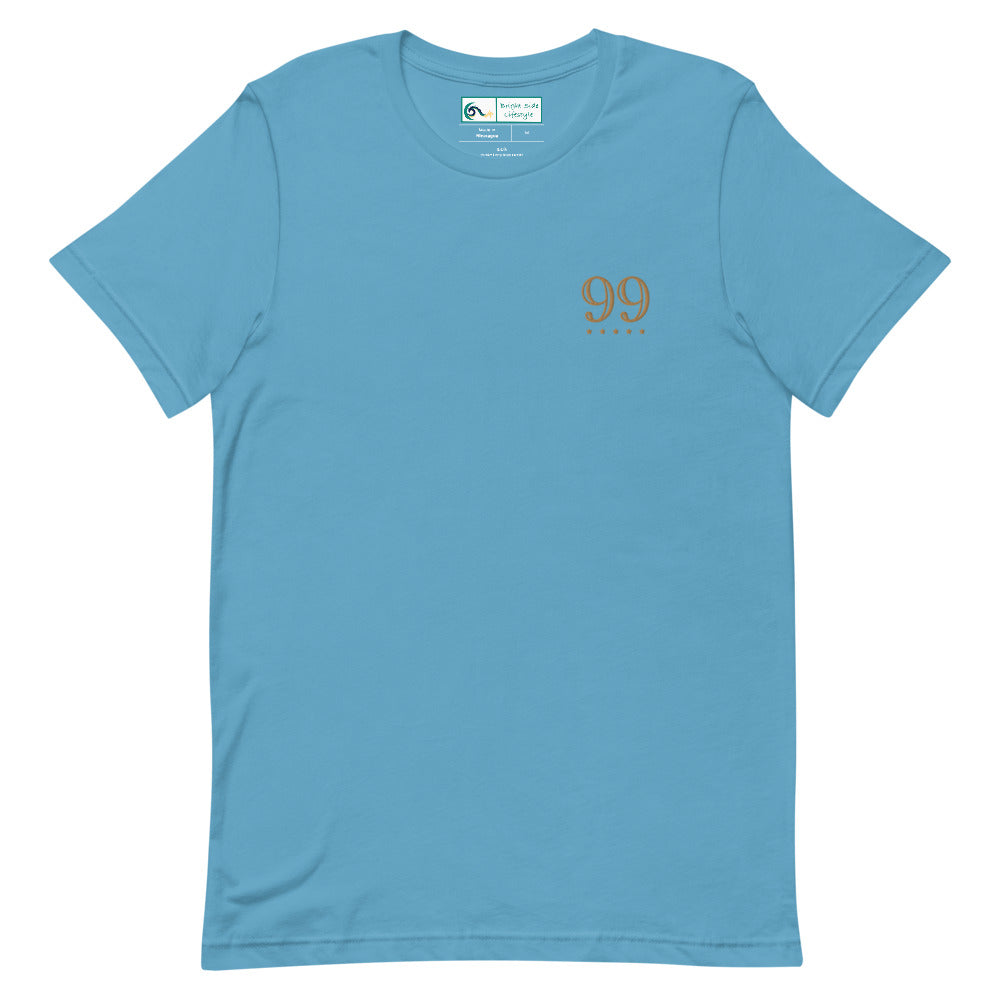 Imperfectly Perfect | Embroidered Short-Sleeve Unisex T-Shirt