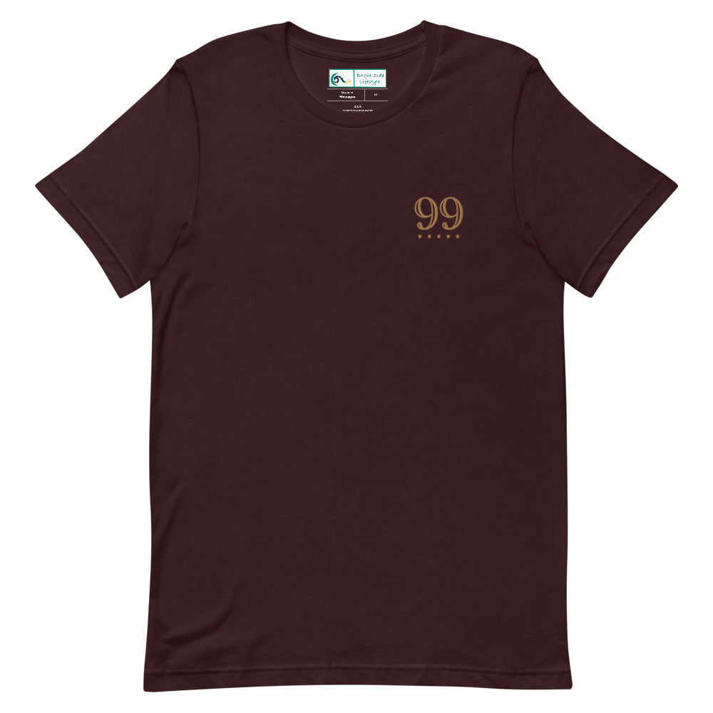 Imperfectly Perfect | Embroidered Short-Sleeve Unisex T-Shirt