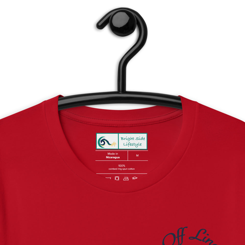 Off Line | Short-sleeve unisex t-shirt