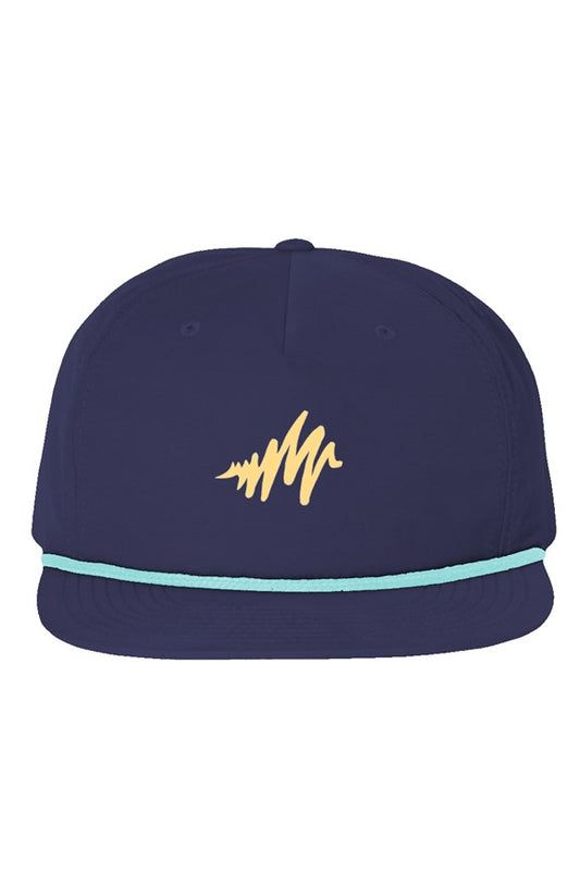 Waves | 5 Panel Golf Cap