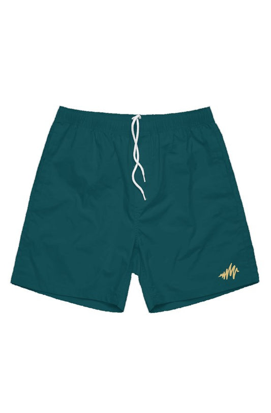 Waves | Mens Short Shorts (Gold)