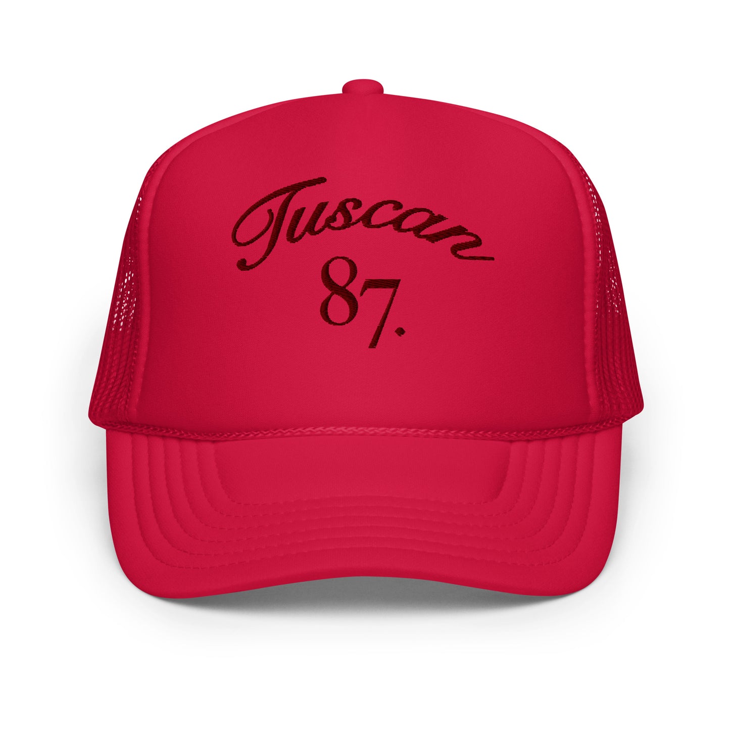 Tuscan 87 | Foam trucker hat (Embroidered)