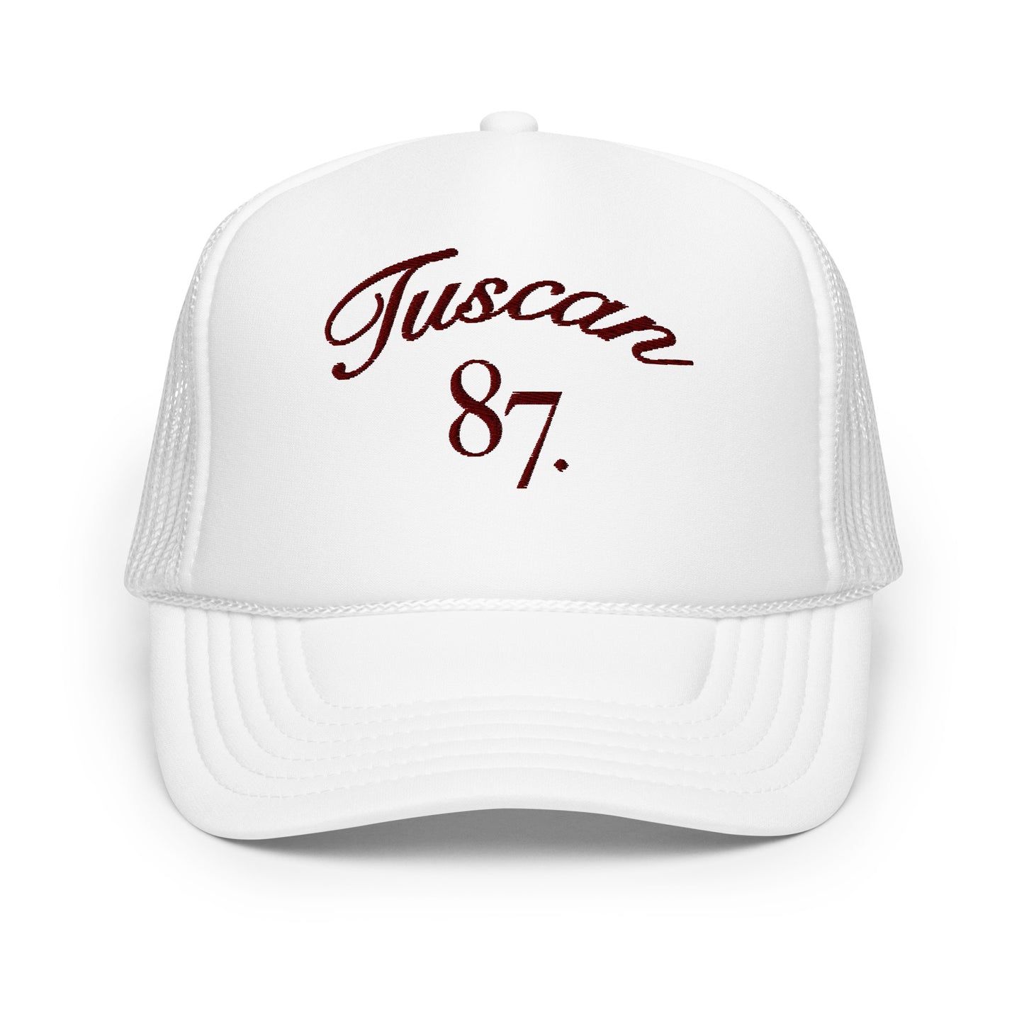 Tuscan 87 | Foam trucker hat (Embroidered)