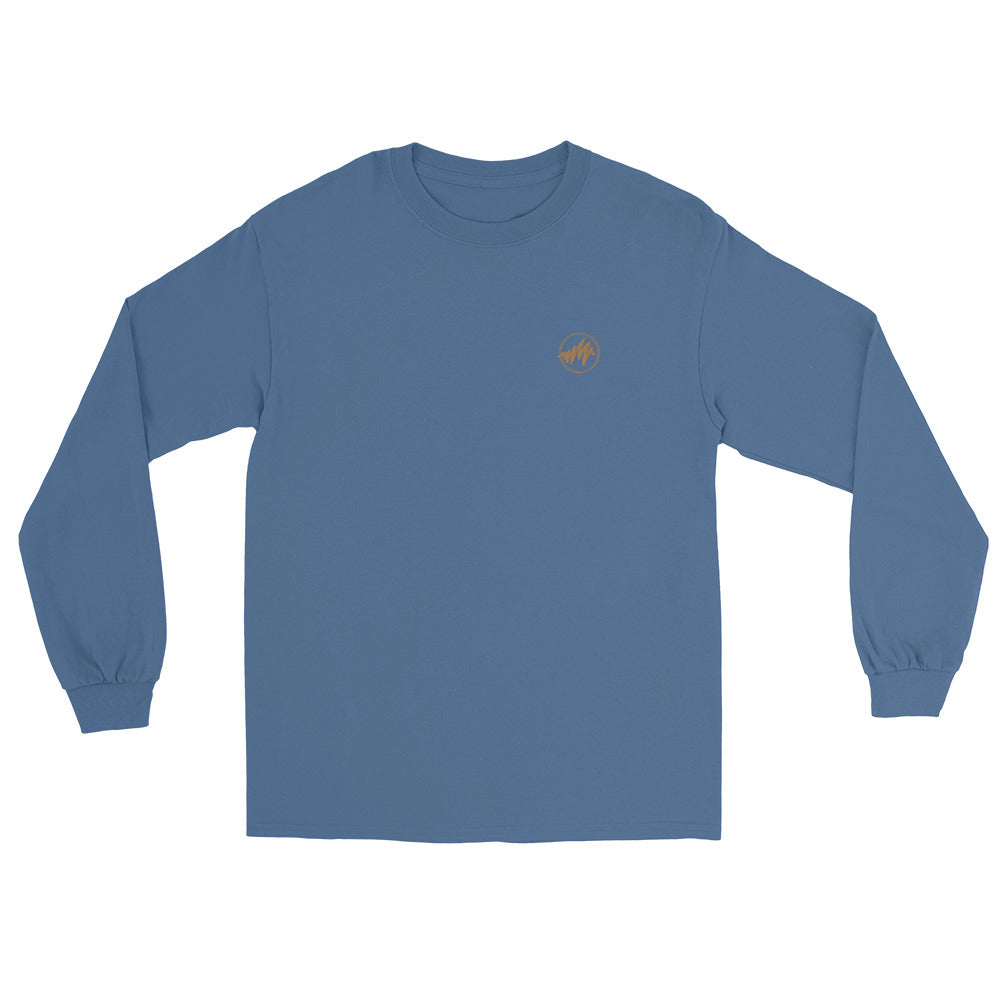 Waves 2.0 | Embroidered Men’s Long Sleeve Shirt