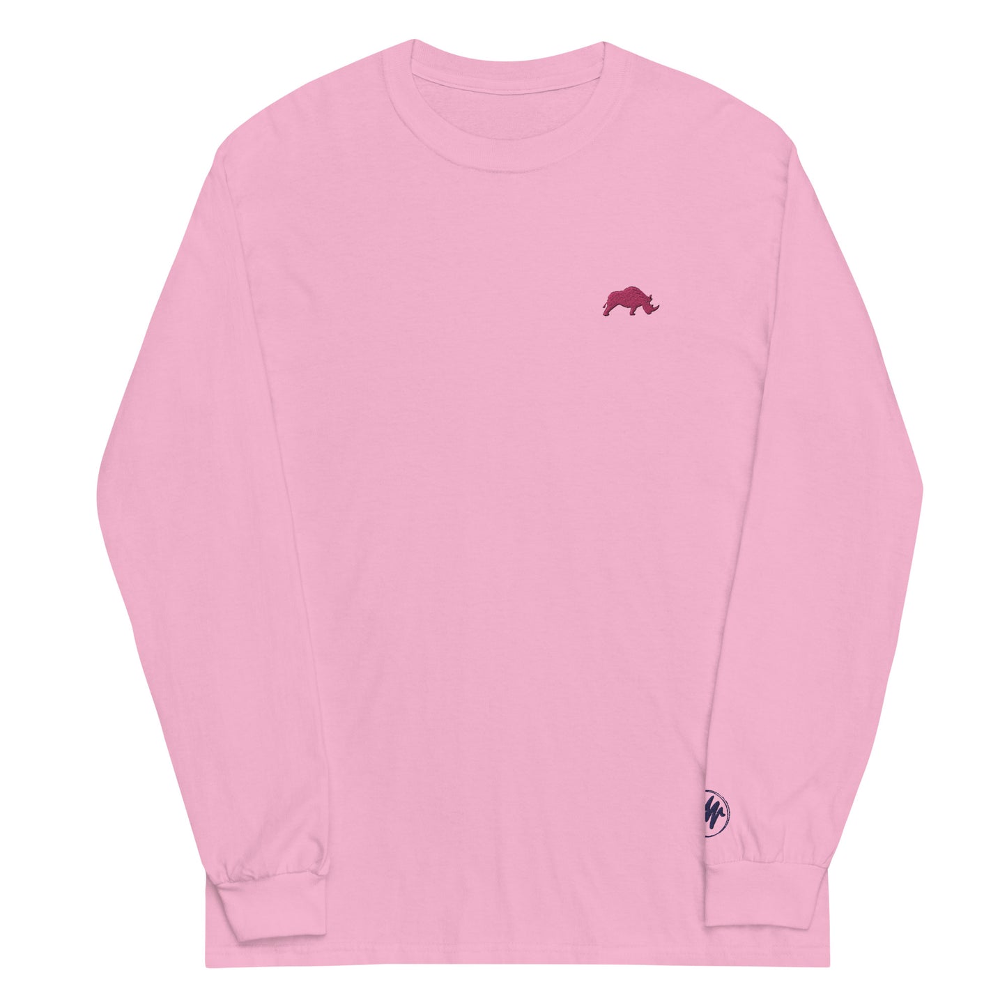 Hard Headed | Embroidered Long Sleeve Shirt