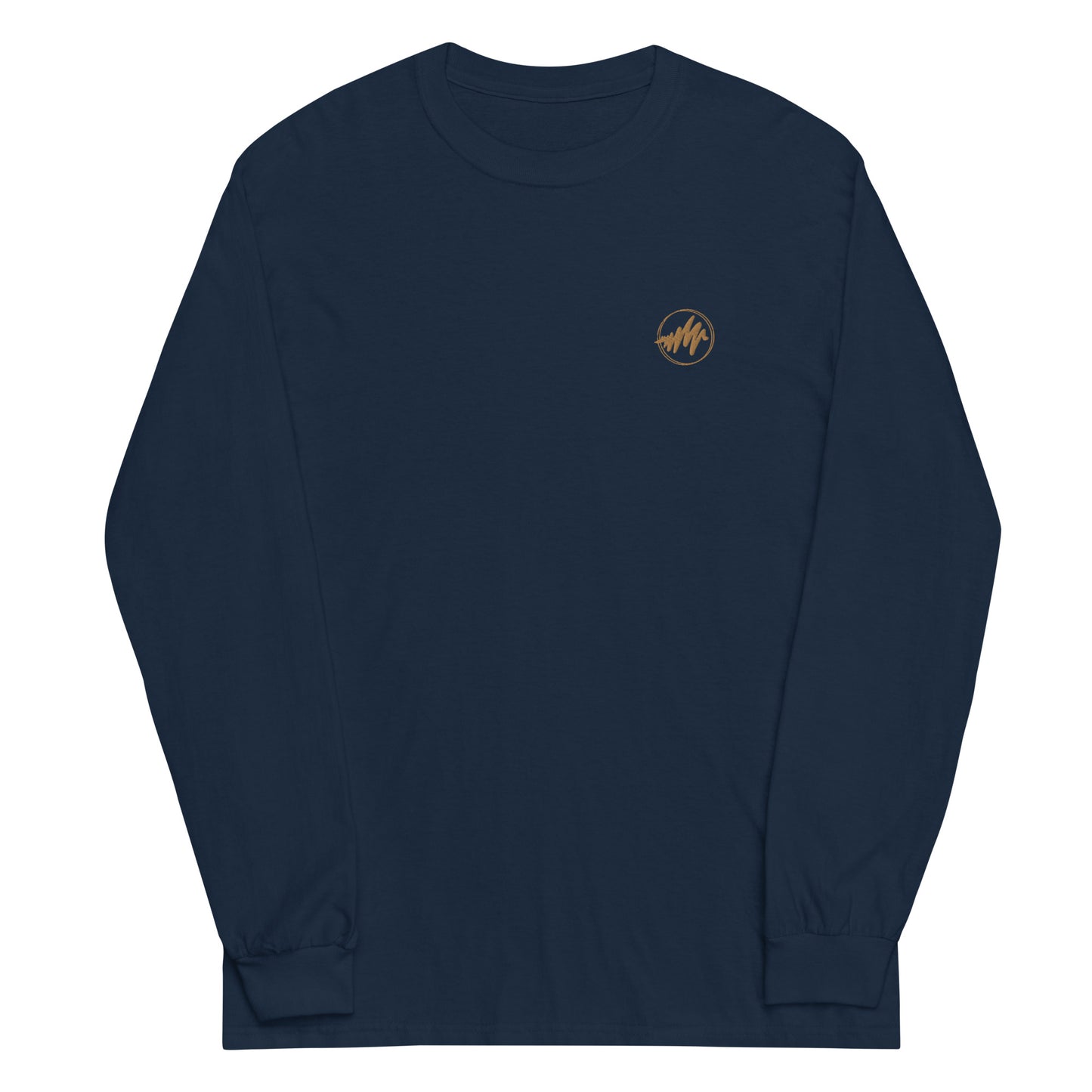 Waves 2.0 | Embroidered Men’s Long Sleeve Shirt