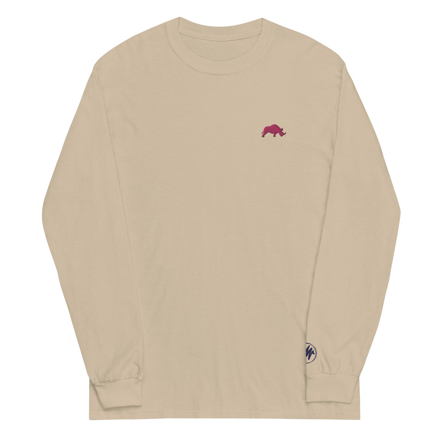 Hard Headed | Embroidered Long Sleeve Shirt