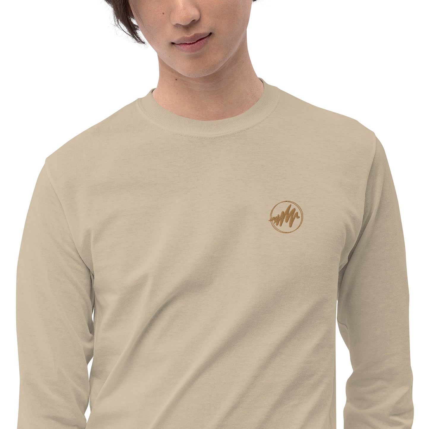 Waves 2.0 | Embroidered Men’s Long Sleeve Shirt