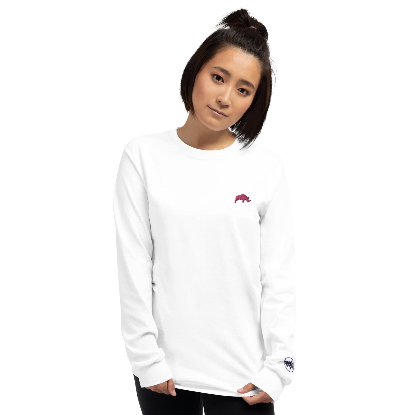 Hard Headed | Embroidered Long Sleeve Shirt