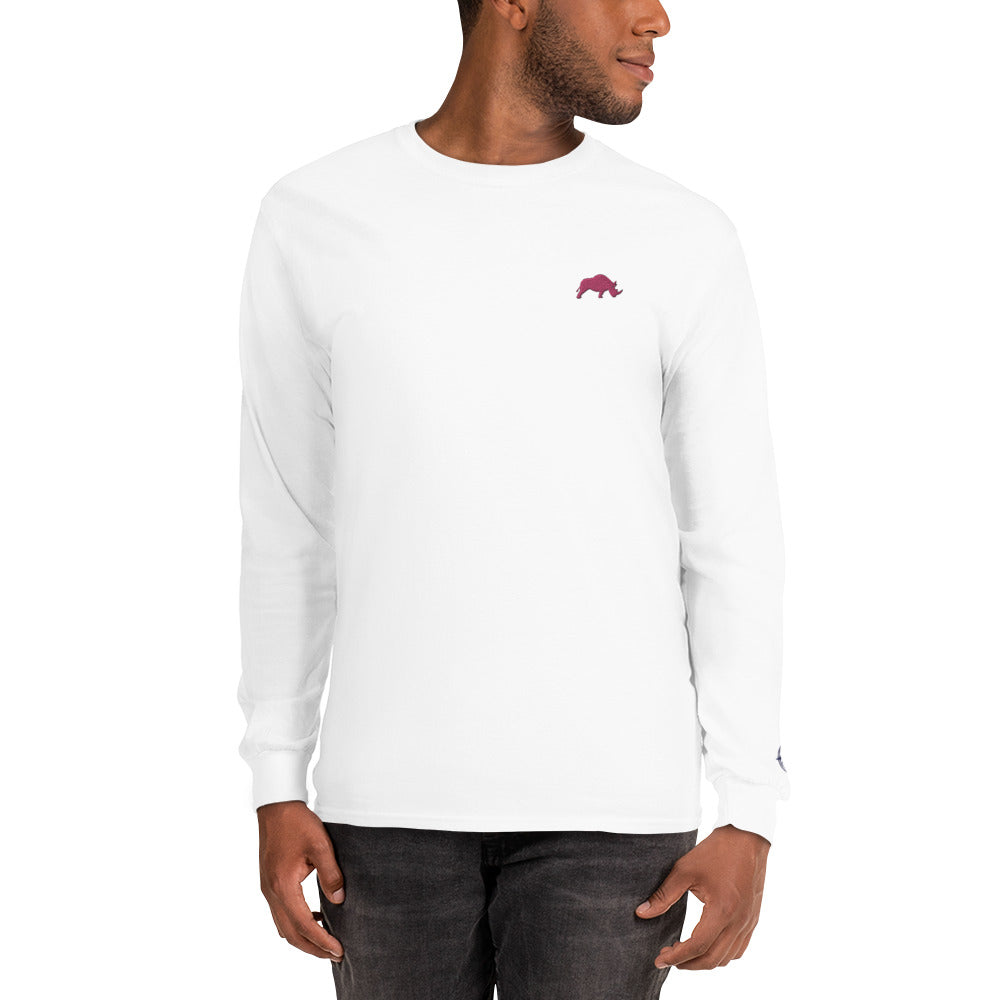 Hard Headed | Embroidered Long Sleeve Shirt