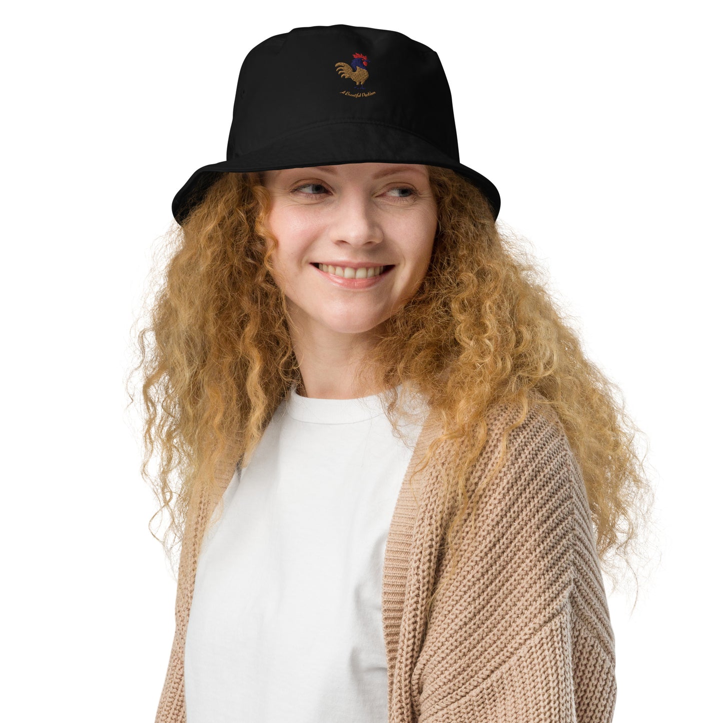 A Beautiful Problem | Embroidered bucket hat