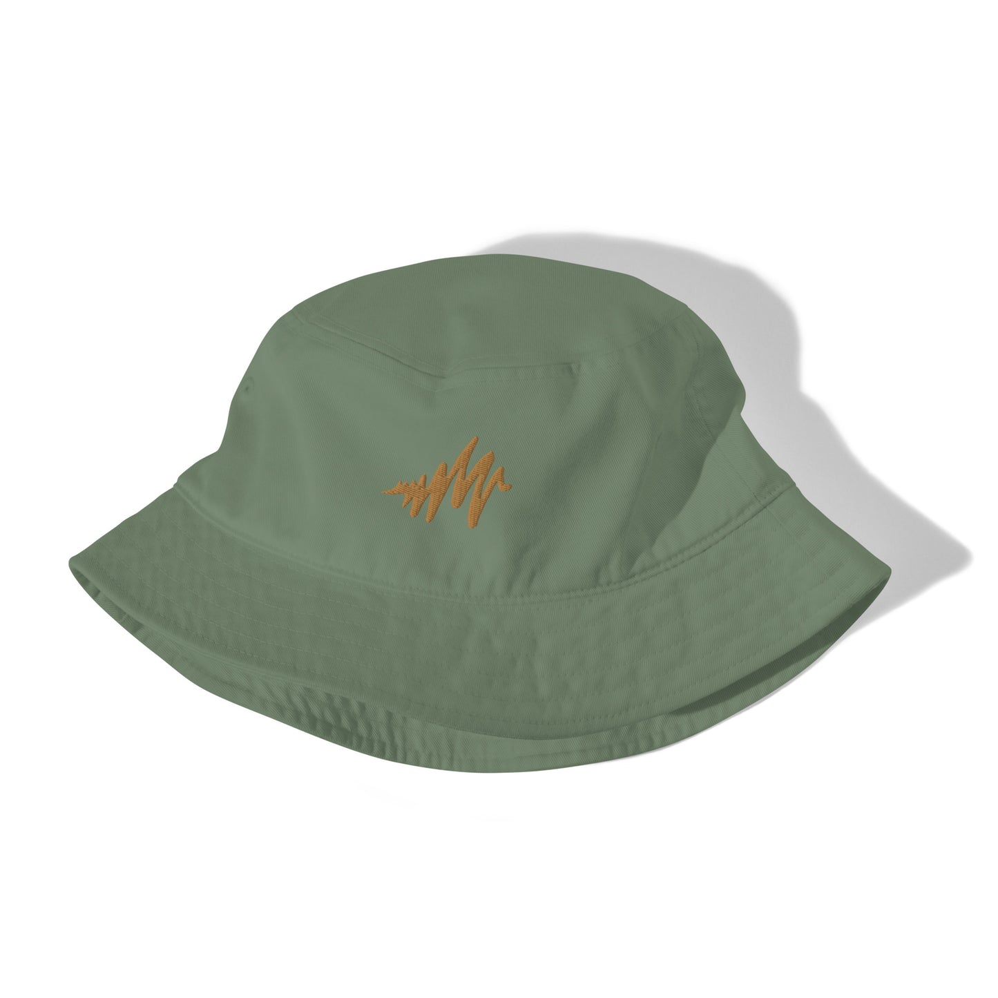 Waves | Embroidered Organic bucket hat