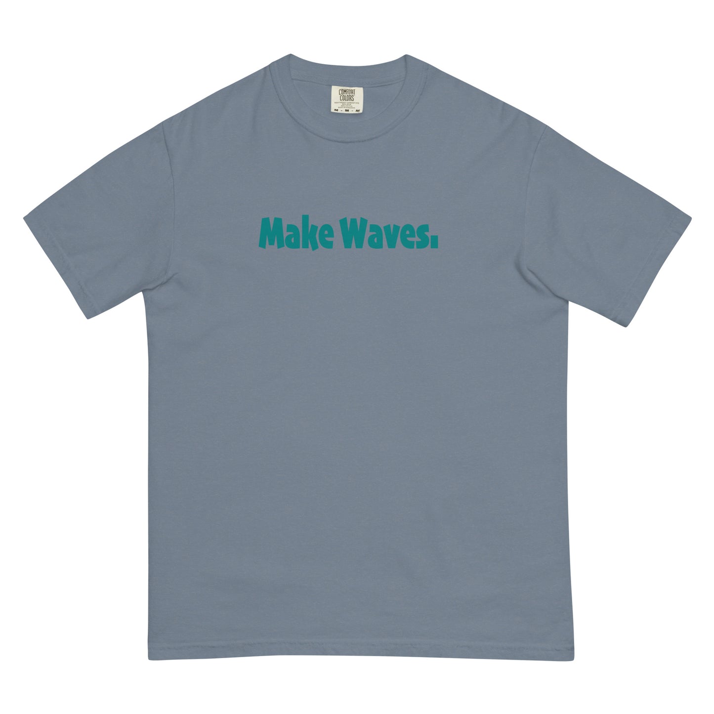 Make Waves (classic) | Unisex garment-dyed heavyweight t-shirt