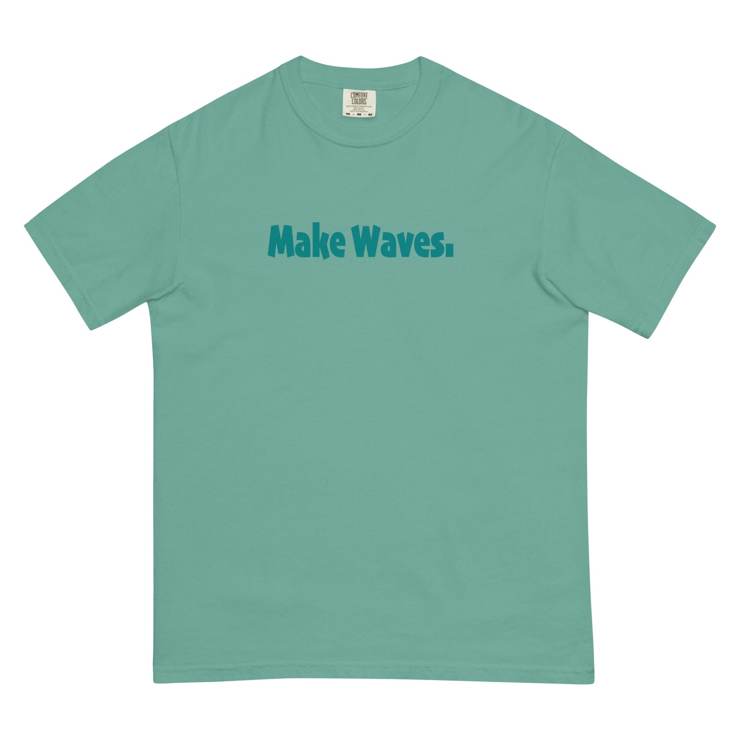 Make Waves (classic) | Unisex garment-dyed heavyweight t-shirt