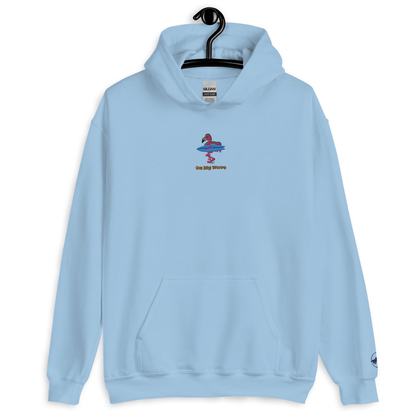 On My Wave | Embroidered Unisex Hoodie