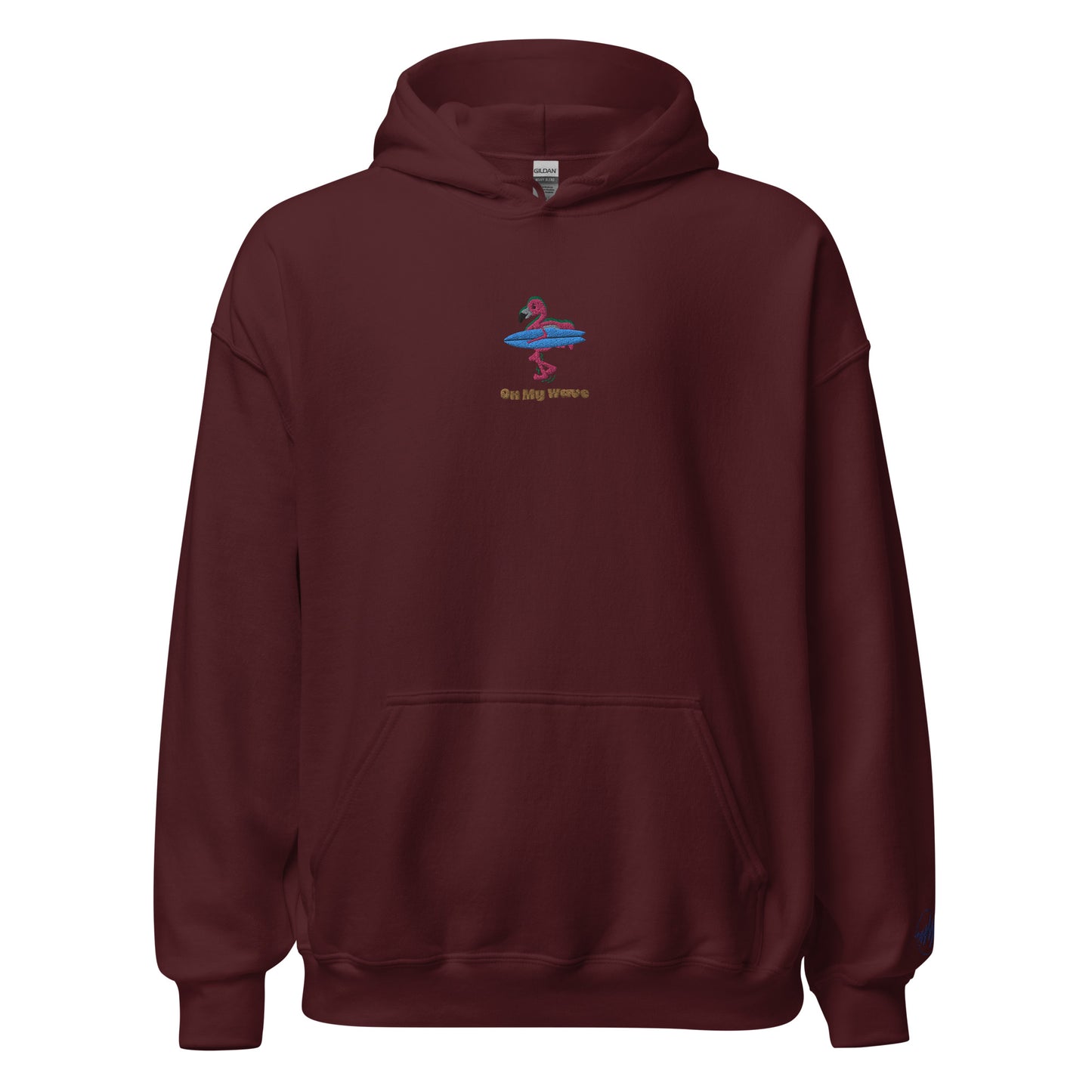 On My Wave | Embroidered Unisex Hoodie