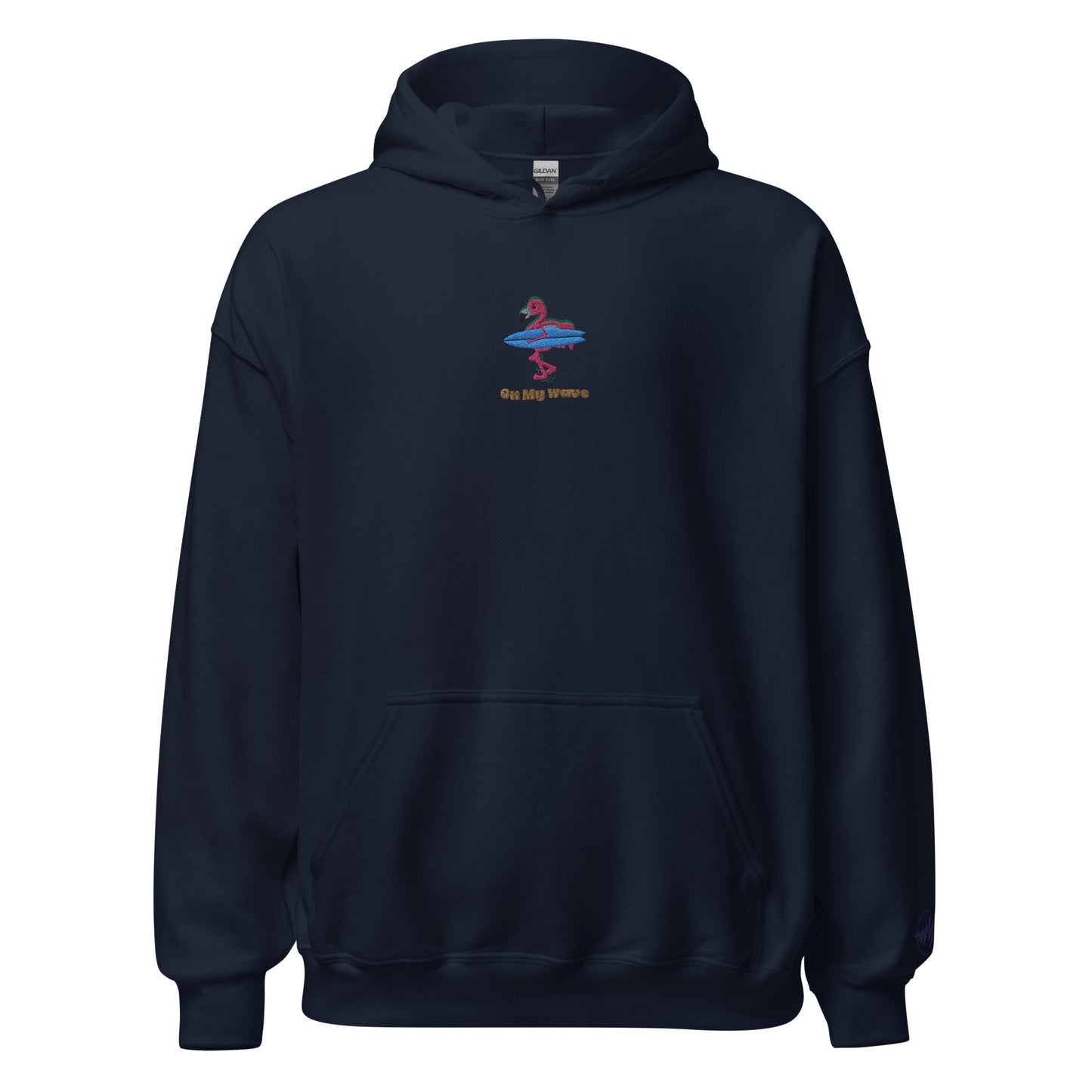 On My Wave | Embroidered Unisex Hoodie